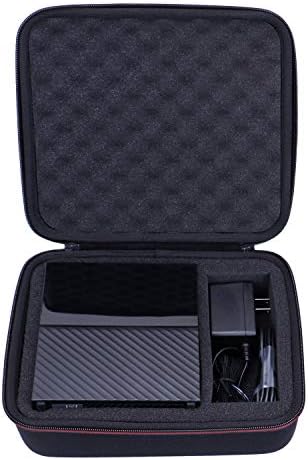 Ltgem storage bag open view displaying interior mesh pocket for cables