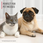Hoover pre-mixed carpet shampoo for portable spot cleaners and pet mess removal.