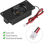Four piece pack of Alamscn electronic mini speakers