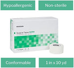 Hypoallergenic latex free surgical tape for sensitive skin care