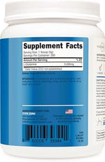 Type Zero L-Glutamine 1kg packaging side view