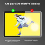 Applying nano matte screen protector to Wacom MovinkPad 11