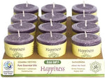 Aloha Bay purple crown chakra candle palm wax container