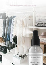 Toulifly anti frizz shield spray used on clothing fabrics