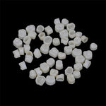Geodurn moldable thermal adhesive beads softening in hot water for custom crown placement