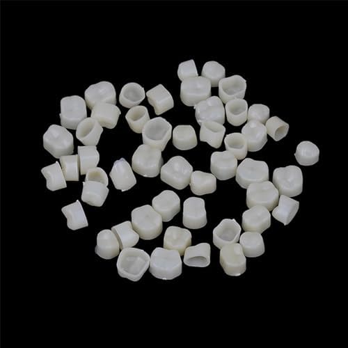 Geodurn moldable thermal adhesive beads softening in hot water for custom crown placement