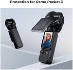 Side profile of the hard shell camera cap demonstrating the quick open and close functionality