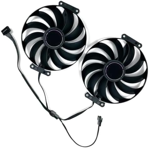 Product package presentation displaying both replacement ninety five millimeter graphics card coolers together
