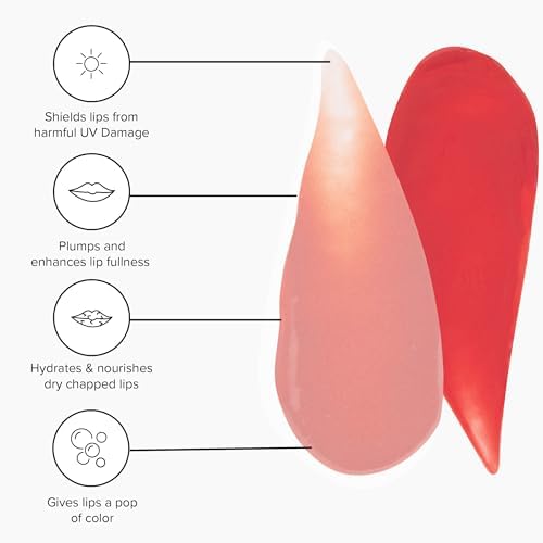DRMTLGY brand lip care stick showing the soft pink shade and smooth texture