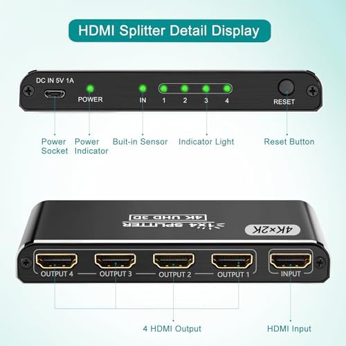 Closs electronic video accessories showing the complete package contents including the USB power cable.