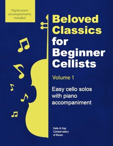 Beloved Classics for Beginner Cellists Volume 1: Easy cello solos with piano accompaniment - Image 2