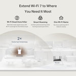 TP-Link RE223BE wireless repeater side profile showing antennas