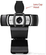 LZYDD protective webcam cap with the front privacy shutter flap in an open position ready for high definition video streaming.