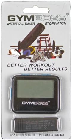 Gymboss Interval Timer and Stopwatch - BLACK / BLUE SOFTCOAT - Image 6