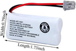 GEILIENERGY replacement battery pack for cordless landline phones displaying the 2.4V 300mAh specifications label.