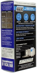 Just For Men color gel components including brush and tray