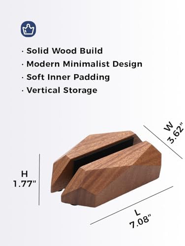 Nuvograin natural wood vertical laptop stand packaging contents showing the compact adjustable mechanism.