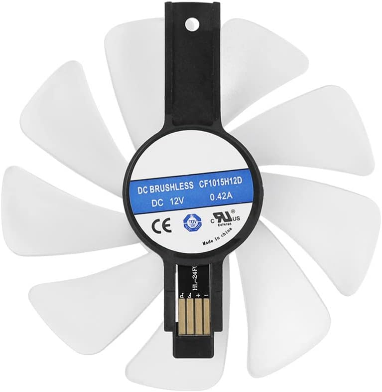 Rakstore 95mm fan blade angle view