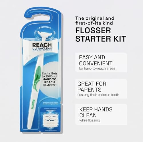 Close up of high tenacity yarn floss on Reach replaceable head