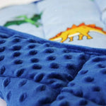 MAXTID kids weighted lap pad folded cleanly for travel convenience.
