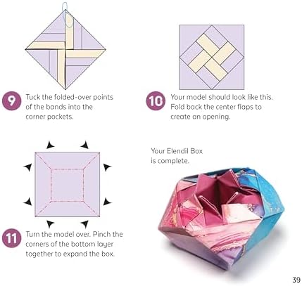 350 Alcohol Ink Papers with Original Origami Patterns: Foldable, Double-Sided, Easy Pull-Out Origami Paper (Fox Chapel Publishing) Includes 10 Exclusive Projects with Step-by-Step Folding Instructions - Image 7
