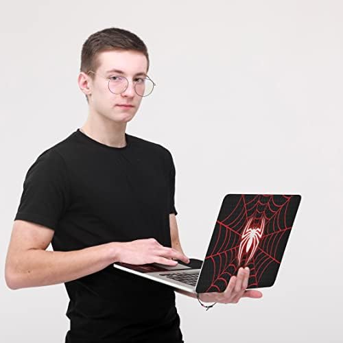 HK Studio pre cut laptop skin showing complete coverage including the wide screen bezel decals.