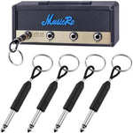 Four music theme key chains detached from the modern decorative hanger