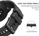 Multi pack assortment of durable rubber security holder rings laid flat