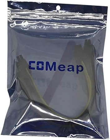 COMeap 23cm internal computer power adapter cables laid flat to demonstrate total length and build quality.