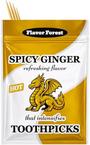 Spicy Ginger Flavored Cinnamon Toothpicks - 100ct - Image 2