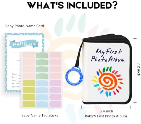 Niselity soft cloth family book open page displaying clear picture pockets.