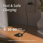 Travel friendly smart ring dock highlighting the portable pocket sized form factor for commuters.