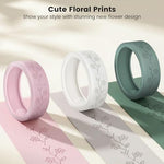 Translucent smart ring protector on a hand demonstrating stylish look for women