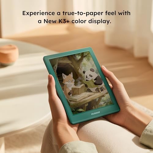 Musnap Neo C ebook reader interface showing apps