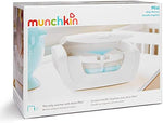 Munchkin Mist Wipe Warmer placed on a baby changing table