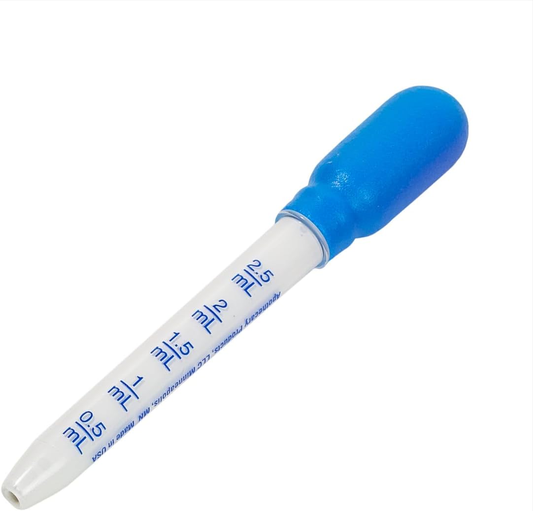 Ezy Dose Kids oral liquid medicine dropper front view with calibration markings