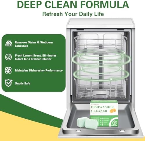 Side profile of 6 pack Oooflower dishwasher detergent box