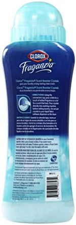 Clorox Fraganzia in wash laundry booster twin pack for long lasting clothing freshness