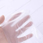 Compact portable packaging of plastic seat protectors inside a travel bag