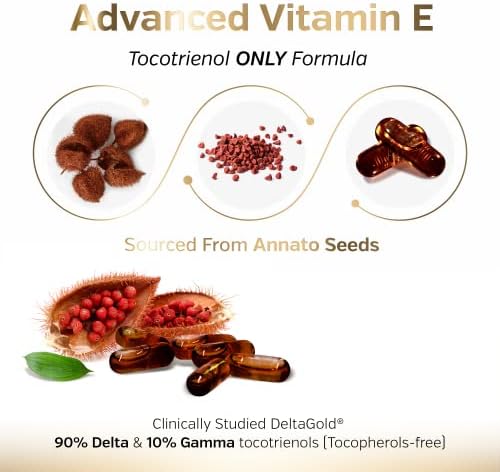 Sunergetic Premium Annatto Tocotrienol dietary supplement for heart and liver health