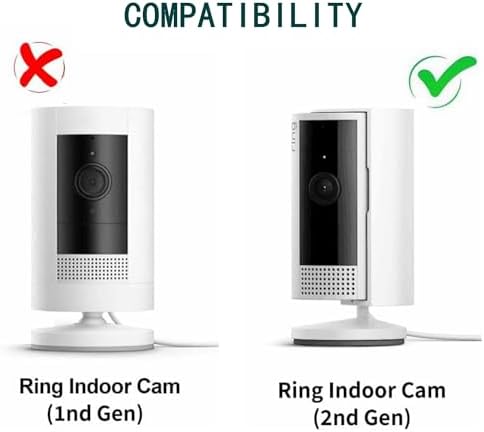 White ten feet replacement cord demonstrating flexibility for wall mounting setups.