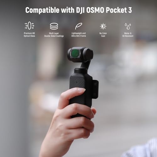 Magnetic ND16 ND64 ND256 filters for DJI Osmo Pocket 4