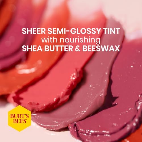 Authentic Burt's Bees beauty balm showing the protective cap and compact design for daily travel.
