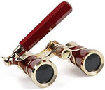 Kingscope theater binoculars side view highlighting the classic nineteenth century lorgnette design elements.