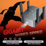Fixcore wifi signal booster in a modern home setup