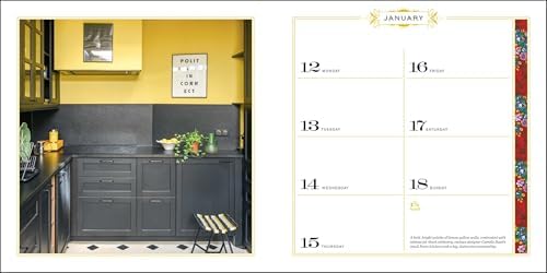 French Country Diary 12-Month 2026 Engagement Calendar - Image 4