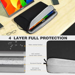 imComor slim travel monitor cover with ergonomic side handle