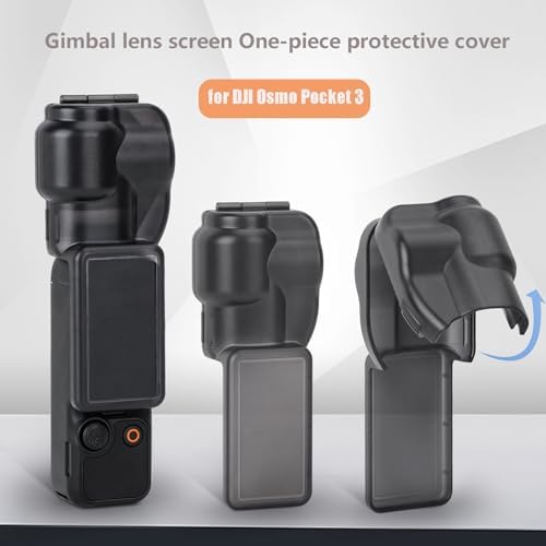 All-in-one camera lens and screen protector guard for handheld video stabilizer