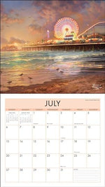 Thomas Kinkade Studios 2025 Deluxe Wall Calendar - Image 6