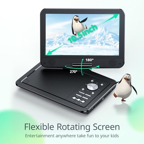 Yoton portable entertainment device with included remote control and accessories